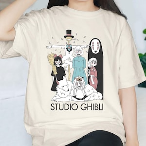 Vintage Studio Ghibli Shirt, Sweatshirt, Hoodie, Studio Ghibli Shirt, Studio Ghibli Character Shirt, Studio Ghibli Gift Shirt, Y2K Shirt