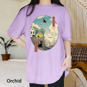 Vintage Kiki's Delivery Service Shirt, Sweatshirt, Hoodie, Studio Ghibli Shirt, Kiki's Jiji Shirt, Studio Ghibli Gift Shirt, Y2K Shirt