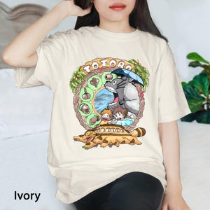 My Neighbor Totoro T-Shirt, Mei Satsuki Totoro Shirt, Studio Ghibli T-Shirt, Hayao Miyazaki Tee, Studio Ghibli Gifts Idea