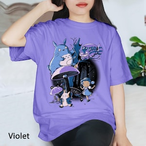 Totoro T-Shirt, My Neighbor Totoro, Studio Ghibli T-Shirt, Ghibli Shirt, Hayao Miyazaki, Studio Ghibli Gift, Anime Totoro T-Shirt