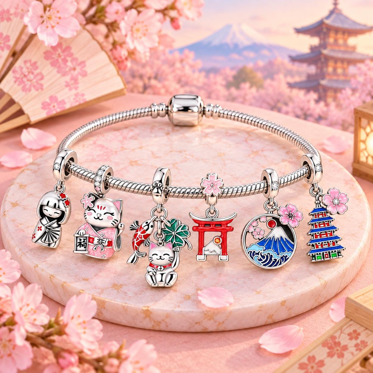 Pandora japan charm - Etsy 日本