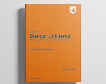 3D rendering Product Visualization for blender Blender Unfiltered Edition 1