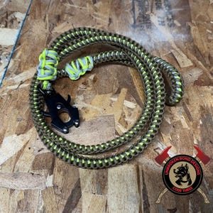 Code Three: XL tactische paracord hondenriem