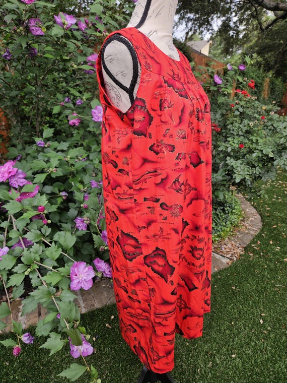 Vintage Ui-MaiKai Sleeveless Dress View 6
