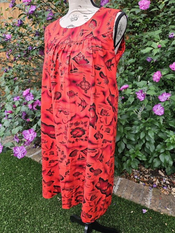 Vintage Ui-MaiKai Sleeveless Dress View 5