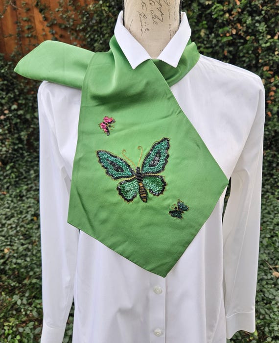 Vintage Adele Simpson Scarf Accessory - image 9