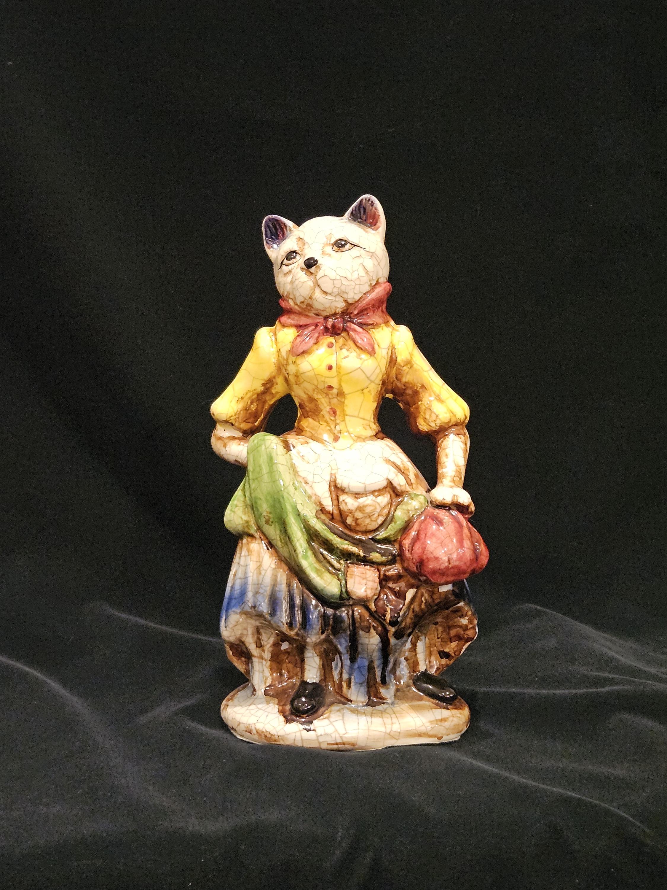 Crackle Glazed Cat - Etsy