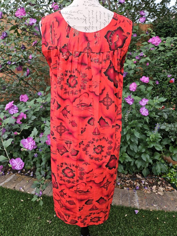 Vintage Ui-MaiKai Sleeveless Dress View 3