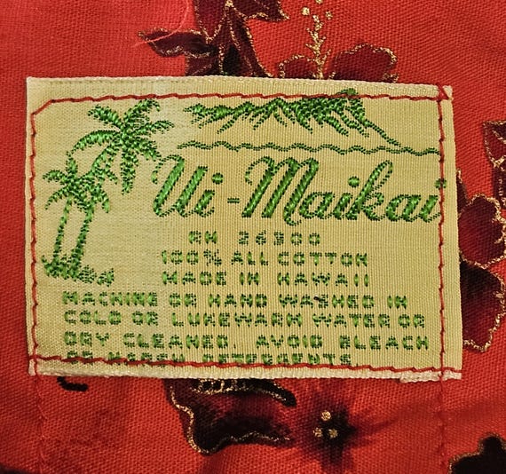 Vintage Ui-MaiKai Sleeveless Dress View 4