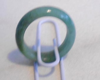 green jade band ring