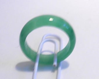 green jade band ring