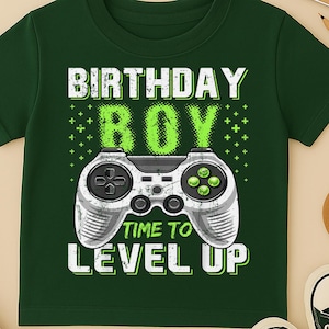 Birthday BOY Shirt, Time To Level Up Birthday Shirt, Birthday Boy, Dad Of The Birthday Boy, Birthday Boy, Mom Of The Birthday Girl