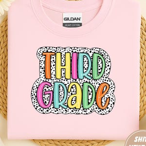 Kids Third Grade Kids Shirt, Third Grade Shirt for Girls, First Day of School Shirt, Third Grade Tee, Kids School Shirt, 3rd Grader Shirt