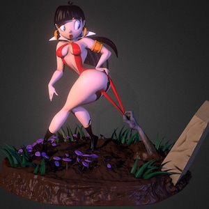 Zombie and Girl NSFW 3D Print Stl File