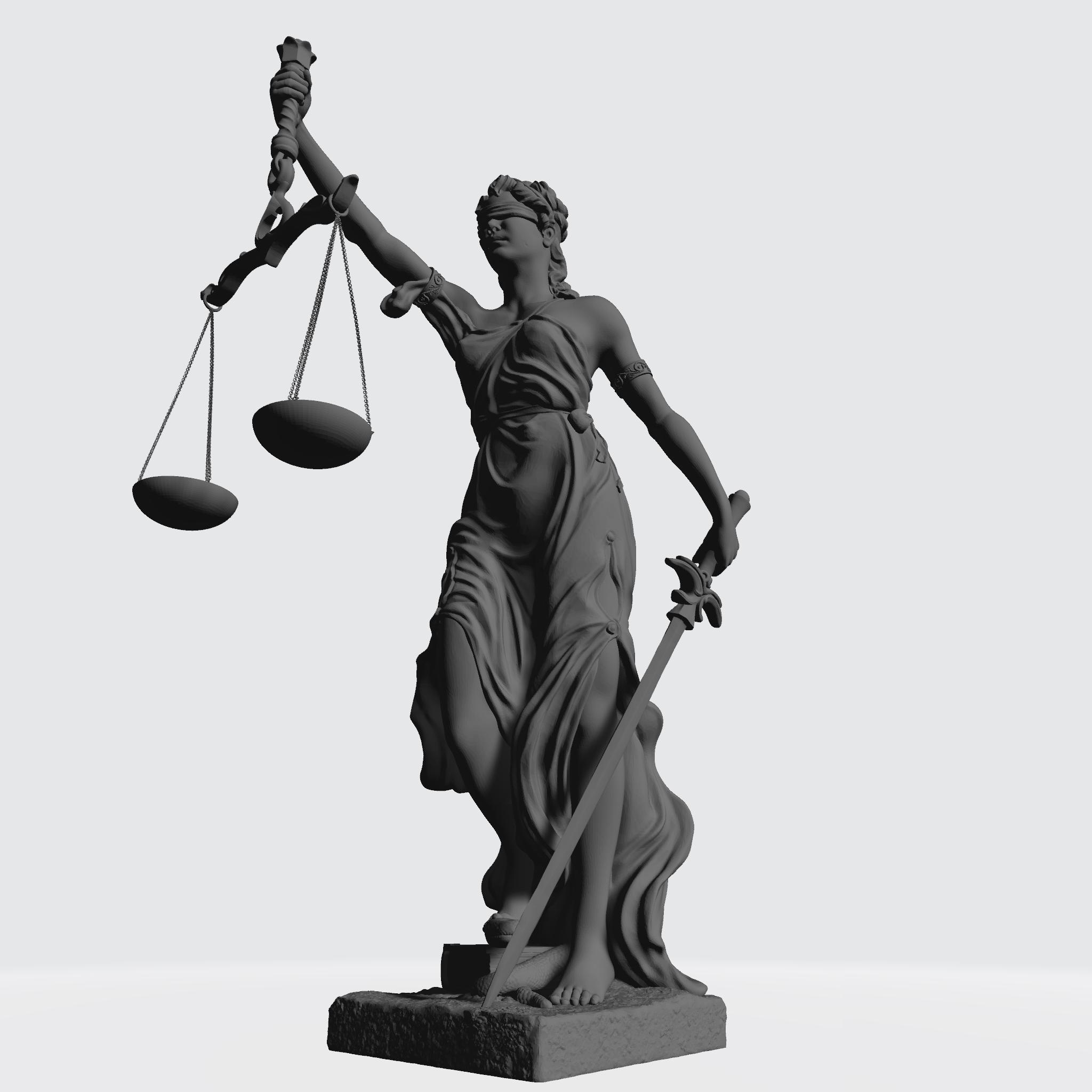 Statua Lady Justice Bendata – Dea Della Giustizia In Resina, Dettagliata E Anticata, Decorazione Elegante Per Ufficio E Libreria