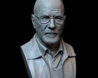 File STL per stampa 3D di busto bianco