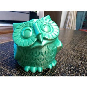 Owl Succulent 3D Print Stl File