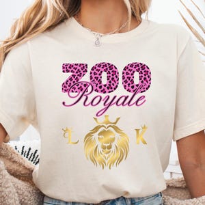 Zoo Royale Unisex Tee - Fun Graphic T-Shirt for Animal Lovers, Perfect for Zoo Visits, Safari Adventures, or Casual Outings