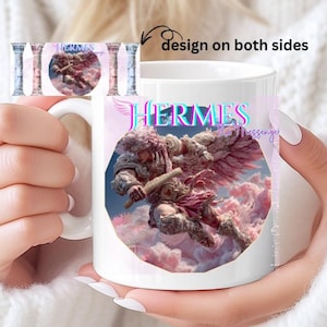 Hermes Mythology Mug - Unique Greek Design - Fantasy Gift for Myth Lovers