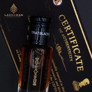 Trat Black Brown Oud Oil Premium Grade have Patent and Certificate Pure Oud Oil 100% by Laddawan Oud