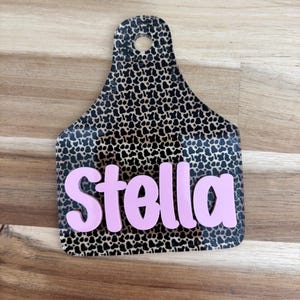 Name Tag, Goat Tag, Cow Tag, Dog Tag, Collar Tag, Pet Tag, Pet ID, Collar Accessories, Custom Farm Tag, Custom Animal Tag