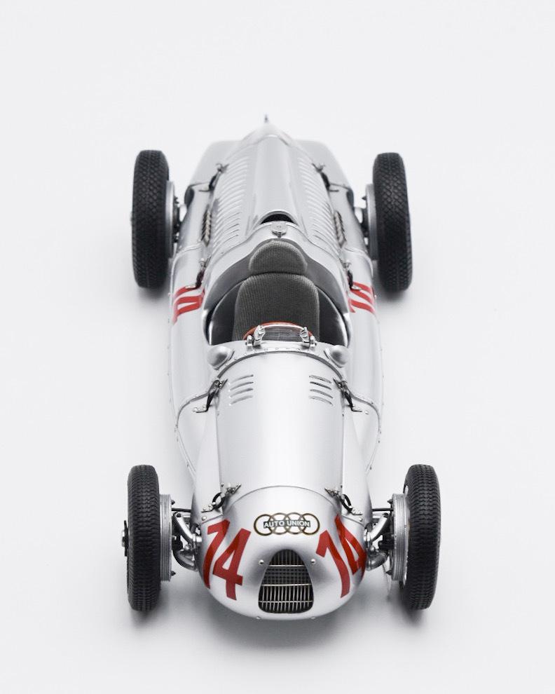 CMC 1/18 Auto Union Typ D #14, 1938/39 French GP 1939 Limited ED