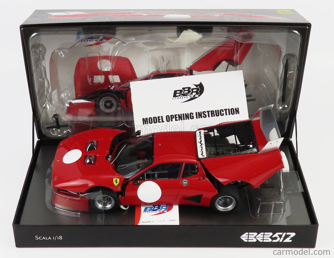 1/18 BBR 1979 Ferrari 512 BB 'press Car' - Red Limited