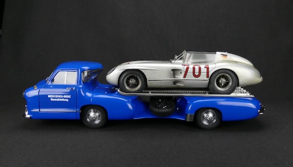 ベンツコンラート レーシングトランスポーター ミニカー CMC 1 18