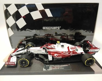 F1 Minichamps 1/18 Alfa Romeo Racing C41 Antonio Giovinazzi Bahrain 2021 [117210199]