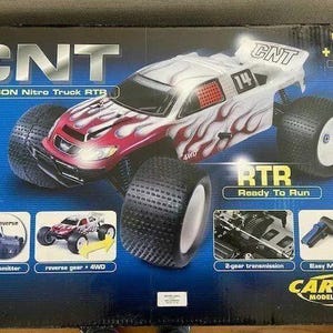 1/7 NEW R/C Carson CNT Nitro Truck Truggy Rare item, with reverse gear 24002