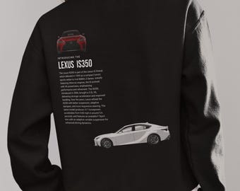 Sweat-shirt Lexus IS350 - Cadeau unisexe pour amateur d'automobile