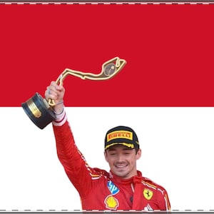 Charles Leclerc Flag/ Monaco Flag
