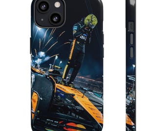 Lando Norris McLaren champion du monde 2025 Coque et skin iPhone