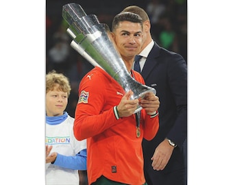 Ronaldo Nations League/ Portugal champions 2025 poster/ 2025 Nations League Winner