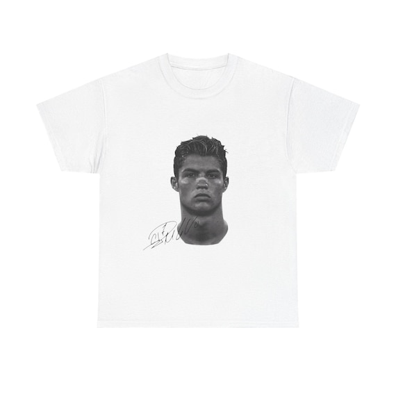 Cristiano Ronaldo Tshirt Unisex Heavy Cotton Tee, Soccer Fan Gift, Sports Apparel, Football Player Shirt, Athletic Clothing