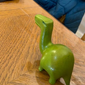 Dinosaur (Brontosaurus) Soapstone Art/ Sculpture, From Kenya