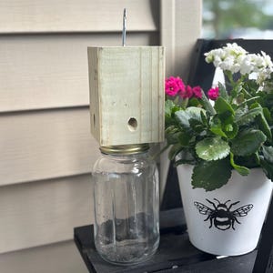 Carpenter Bee Trap (Handmade)