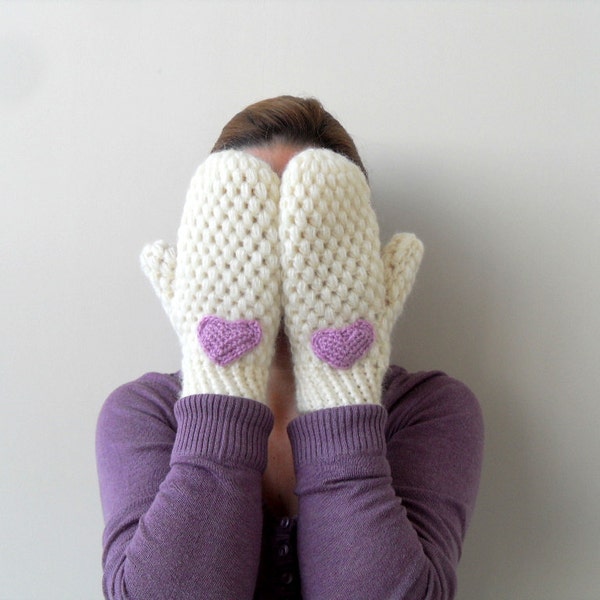 Winter Accessories, Valentines Day Gift, Fingerless Gloves, Crochet Gloves, Mittens,Crochet Mittens,Arm Warmers, Love