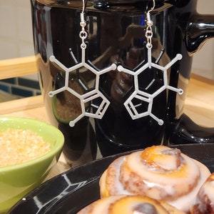 Caffeine earrings