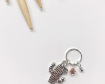 Cactus Knitting Stitch Marker: Snag Free Progress Keeper