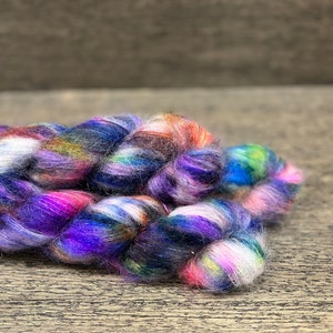 KALEIDOSCOPE - multicolour speckled mohair