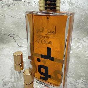 Ameer Sample Al Oudh Intense Oud Lattafa - Middle Eastern Perfume Samples- Arab Perfume Samples