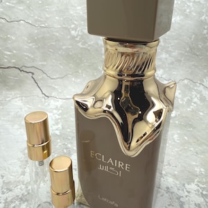 Eclaire Sample Lattafa  - Middle Eastern Perfume Samples - Gourmand Perfume - Arab Perfume Samples