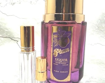 Muestra de Ciruela de Paris Corner - Ciruela Ambarina Frutal - Perfume Árabe de Oriente Medio