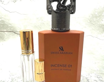 Incense 01 Swiss Arabian Sample - Woody Incense - Arab Middle Eastern Perfume