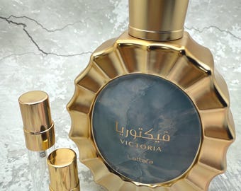 Lattafa Victoria Sample - Citrus Floral Vanilla - Arab Middle Eastern Perfume