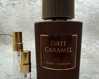 Parfum Taskeen - Caramel Cascade - Extrait De Parfum 100 Ml - Notes Gourmandes Pêche Et Jasmin - Unisexe