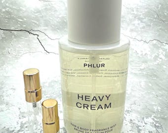 Phlur Heavy Cream Body Mist Sample - Milk Marshmallow Vanilla Decant