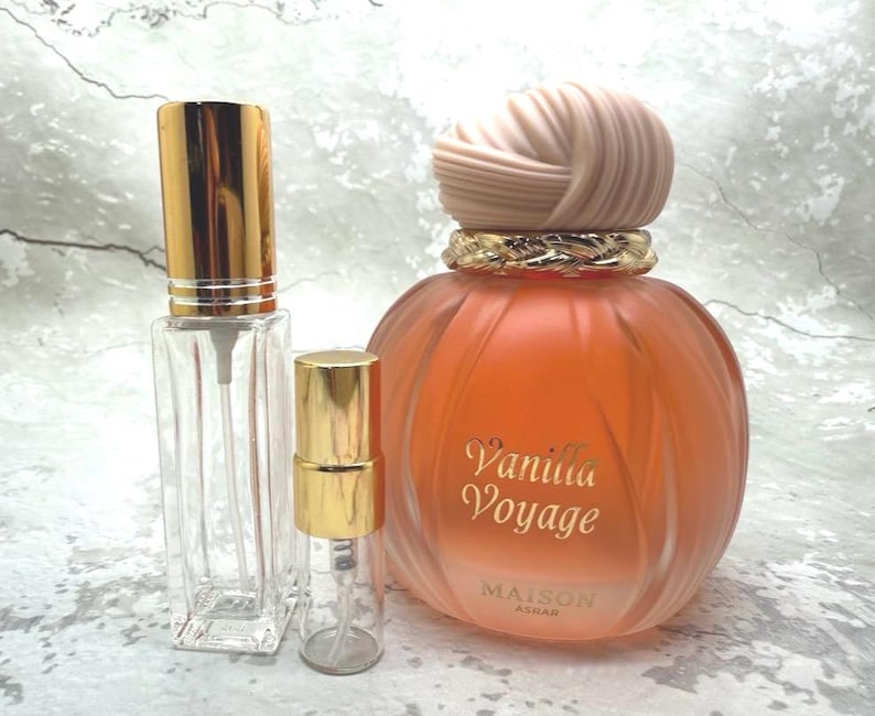 Vanilla Voyage Sample - Vanilla Caramel - Maison Asrar Middle Eastern Perfume Decant image 1