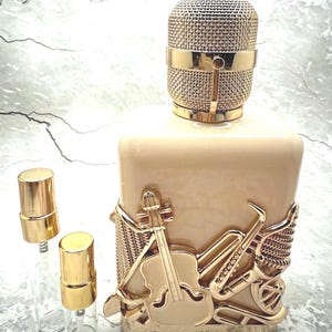 Notes Jazz Sample - Spicy Leather Tobacco Vanilla - Fragrance World Arab Middle Eastern Perfume Decant